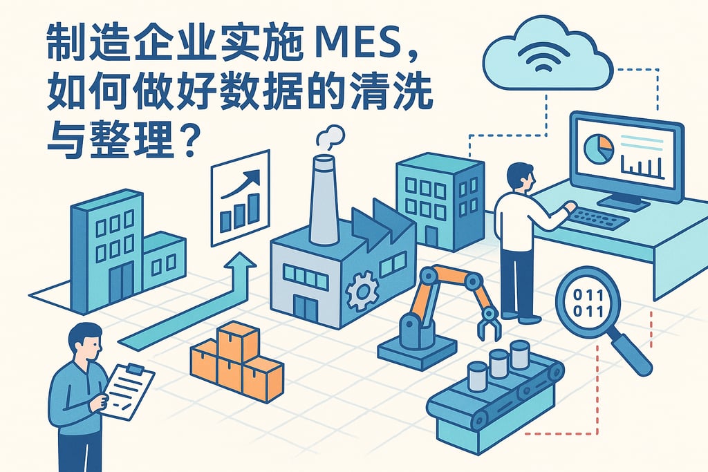制造企业实施 MES，如何做好数据的清洗与整理？
